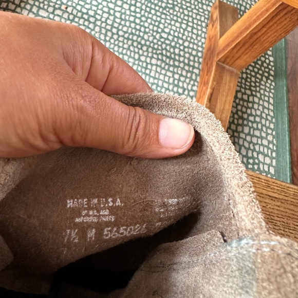 Frye tall distressed suede harness biker boots - Picture 4 of 7